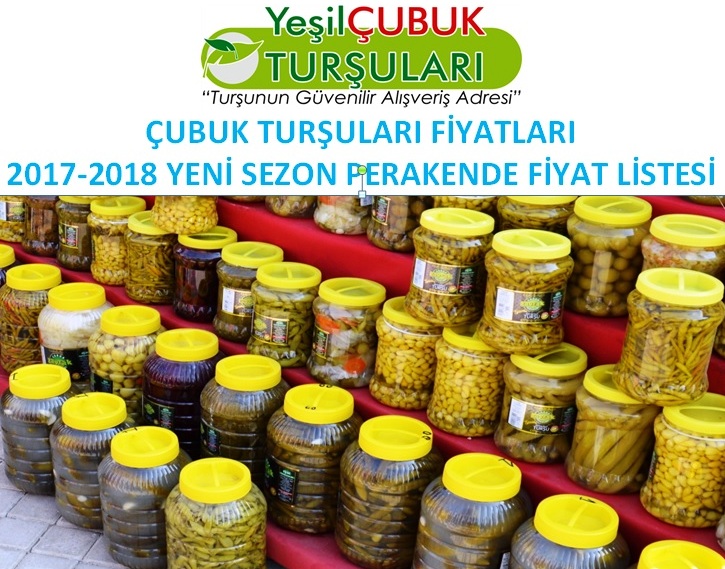 cubuk tursulari fiyatlari 2017-2018 Yeni Sezon Perakende Fiyat Listesi