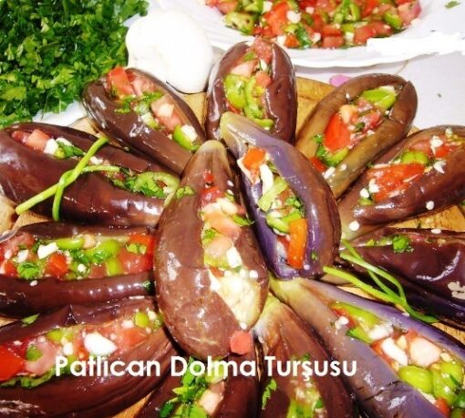 Patlıcan Dolma Turşusu
